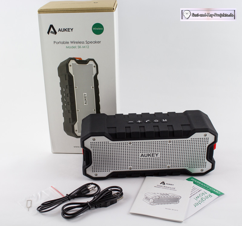 Aukey-Bluetooth-Lautsprecher