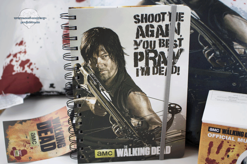 Notizbuch Daryl The Walking Dead Gif