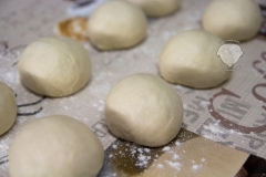 Dampfnudeln-Teigkugeln
