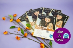 Gewinnspiel-Tattoo-Folie