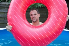 Sommer-Erdbeere-Wasserspielzeug
