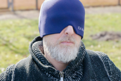 Migraenemaske-Kopfschmerzen