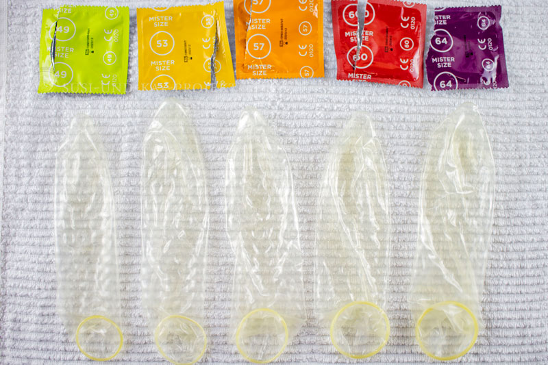 Kondomgrößen bestimmen