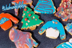 Weihnachts Plätzchen bunt  - 1