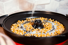 Popcornmaschine-Zubereitung