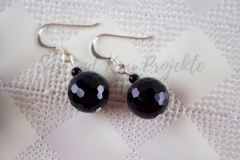 Onyx-Ohrringe-Schmuck