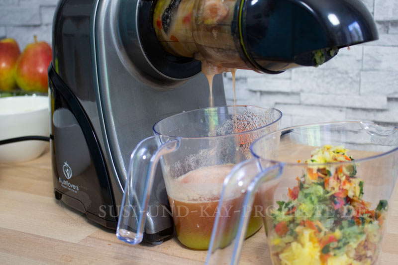 GREENPRESS Slow Juicer Gesunde Säfte mit Nutrilovers Susi und Kay Projekte