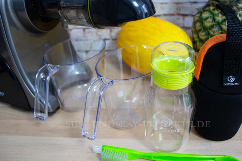 GREENPRESS Slow Juicer Gesunde Säfte mit Nutrilovers Susi und Kay Projekte