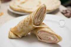 Wurst-Käse-Pfannkuchen