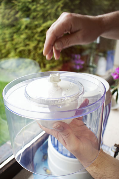 Keramik-Wasser-Filter-oberer-Tank
