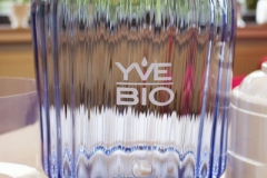 YVE-BIO-Wasser-Filter-unterer-Tank-Blau
